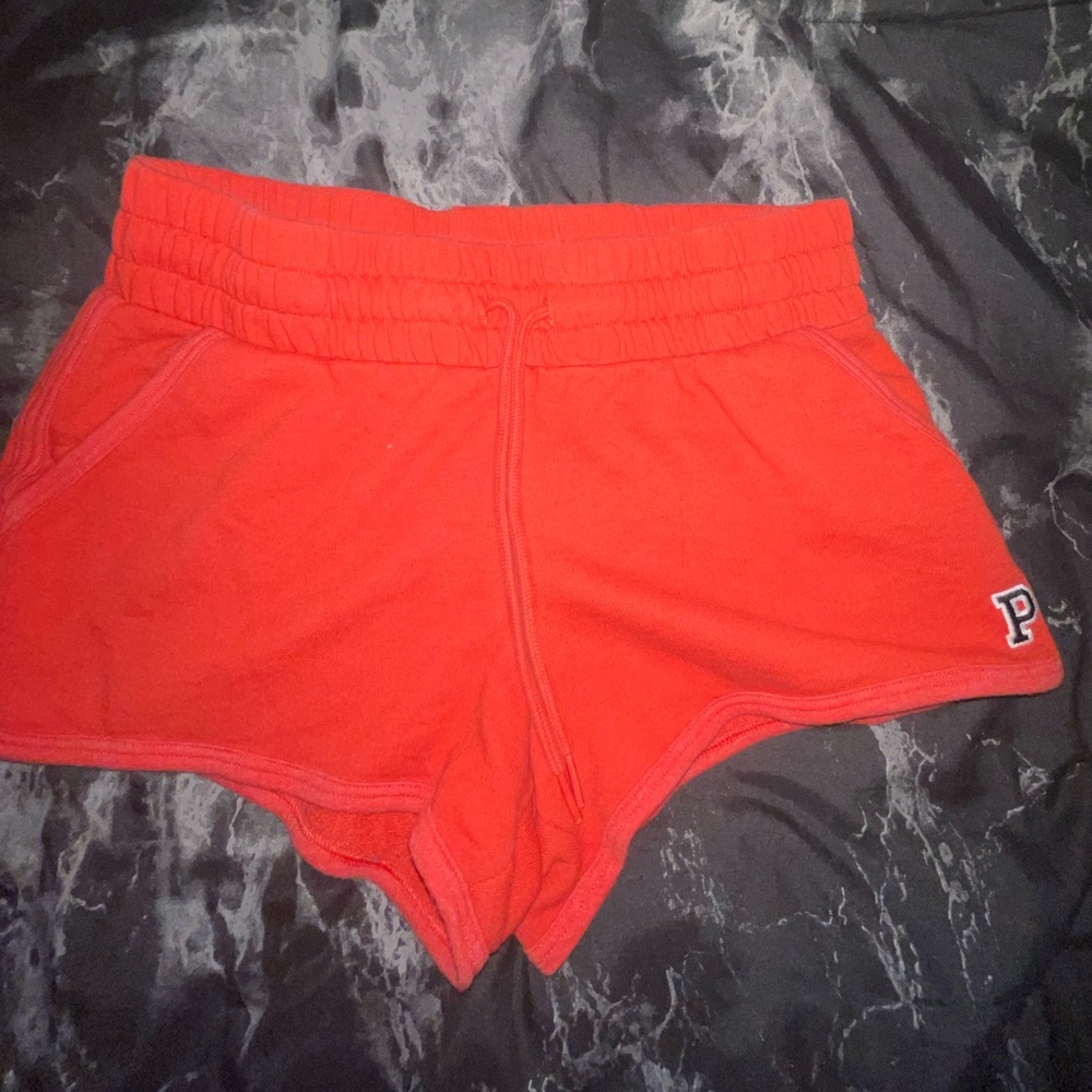 Redish orange sleep shorts